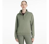 LeMieux Ladies Keira Quarter Zip Sweat - Rosemary - Green - Size: UK8