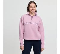 LeMieux Ladies Kelsie Quarter Neck Sweat - Fondant - Light Pink - Size: UK8
