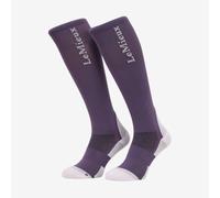LeMieux Ladies Performance Socks - Juniper - Purple - Size: Large
