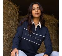 LeMieux Ladies Rochelle Rugby Shirt - Navy - Navy - Size: UK12