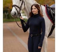 LeMieux Ladies Sara Snood Base Layer - Womens Horse Riding Base Layer Tops - Navy - Size: UK10