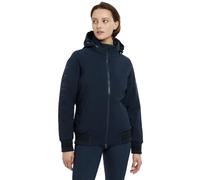 LeMieux Ladies Team Jacket - Waterproof - Fold Out Hood - Two Way Zip - Navy - UK8