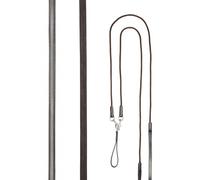 LeMieux Leather Draw Reins - Black or Brown Brown