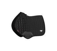 LeMieux Loire Classic Close Contact Saddle Pad Square - High Wither - Breathable - Black - Small/Medium