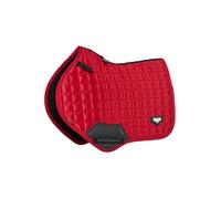 LeMieux Loire Satin Classic Close Contact Square Saddlepad - Chilli Red Large