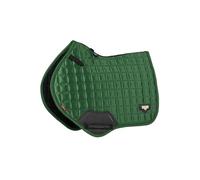 LeMieux Loire Classic Close Contact Saddle Pad Square - High Wither - Breathable - Hunter Green - Large