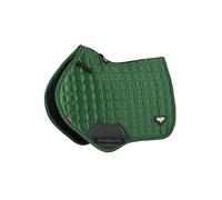 LeMieux Loire Classic Close Contact Saddle Pad Square - High Wither - Breathable - Hunter Green - Small/Medium