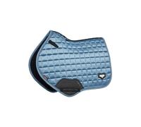 LeMieux Loire Classic Close Contact Saddle Pad Square - High Wither - Breathable - Ice Blue - Large