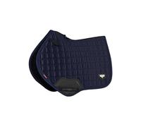 LeMieux Loire Classic Close Contact Saddle Pad Square - High Wither - Breathable - Navy - Small/Medium