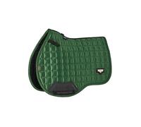 LeMieux Loire Classic GP Square - Equestrian Saddle Pad - Girth Protection Area - Hunter Green - Large