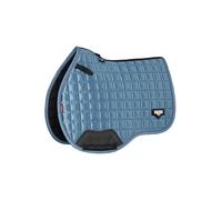 LeMieux Loire Classic GP Square - Equestrian Saddle Pad - Girth Protection Area - Ice Blue - Large
