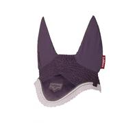 LeMieux Loire Fly Hood with Soft Lycra Ears - Close Knit Crochet - Comfortable Fit Equestrian Mask - Juniper - Large