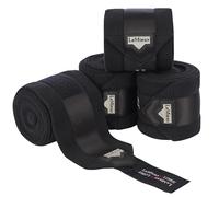 Lemieux Loire Satin Polo Bandages - Set of Four - High Quality Fleece - Large