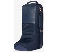 LeMieux Luxe Boot Bag Fur Lined Travel Show Yard Protective Storage Black/Navy