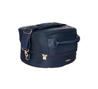 LeMieux Luxe Hat Box - Navy - Super Soft Lining - Detachable Shoulder Strap