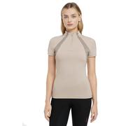 LeMieux Maria Mesh Short Sleeve Womens Baselayer - Almond 10