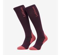 LeMieux Medium Ladies Performance Socks - Damson - Burgundy