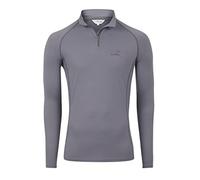 LeMieux Men’s Base Layer Top - My Long Sleeve Athletic Thermal Shirts - Equestrian Apparel & Gear for Horseback Riding - (Grey/XX-Large)