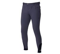LeMieux Men’s Elite Classic Pleated Jodhpurs for Men - Equestrian Riding Breeches for Men - Full Seat Horseback Riding Gear (Flint/28 Inch)
