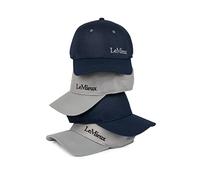 LeMieux Men's Mesh Baseball Cap in Navy with Venting Curved Peak & Adjustable Clip Back - Lightweight Fabric - One Size