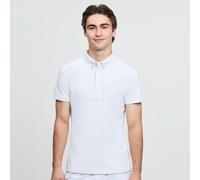 LeMieux Mens Short Sleeve Competition Shirt - White - Size: X Large
