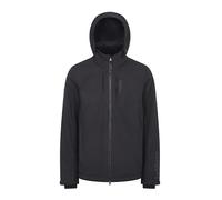 LeMieux Mens Waterproof Team Jacket - Horse Riding Coat - Concealed Fold Out Hood - Black - XLarge