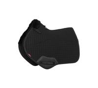 LeMieux Merino+ Half Lined Close Contact Square - Black/Black Medium