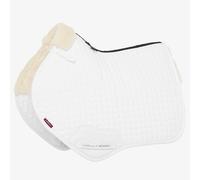 LeMieux Merino+ Half Lined Close Contact Square - White - Size: Medium