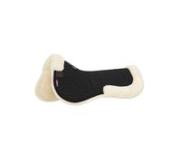 LeMieux Merino+ Half Pad - Black/Natural Large