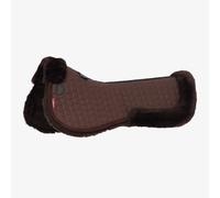 LeMieux Merino+ Half Pad - Brown/Brown Medium