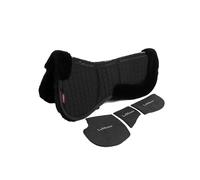 LeMieux Merino+ ProSorb 3 Pocket Half Pad - Black/Black Large