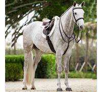 LeMieux Merino+ ProSorb Hunter Saddle Pad - White - Size: Medium