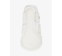 LeMieux Mesh Brushing Boots - Pair of Tough & Durable Boots - Fits Front or Back - White - Large