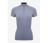 LeMieux Mia Mesh Short Sleeved Base Layer in Jay Blue - IT04008, Jay Blue, 10