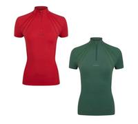 LeMieux Mia Mesh Womens Short Sleeve Base Layer - Chilli 10