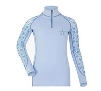 LeMieux Mini Base Layer Top - My Long Sleeve Athletic Thermal Shirts - Equestrian Apparel & Gear for Horseback Riding (Mist/3-4 Years)