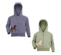 LeMieux Mini Charlie Childrens Zip Through Hoodie - Fern 3-4 Years