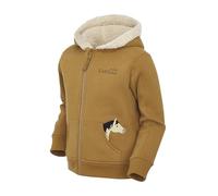 LeMieux Mini Charlie Lined Hoodie - Soft & Cosy - Zip Through Hoodie - Ginger - 5-6years
