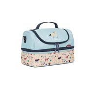 LeMieux Mini Childrens Holdall Bag - zipped compartments - featuring Mini LeMieux Ponies - Aqua - One Size