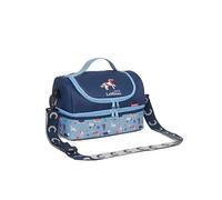 LeMieux Mini Childrens Holdall Bag - Zipped Compartments - Featuring Mini LeMieux Ponies - Navy - One Size