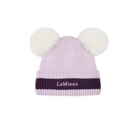 LeMieux Mini Double Pom Beanie - Lilac