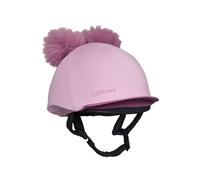 LeMieux Mini Double Pom Hat Silk - Detachable Pom Poms - Fondant