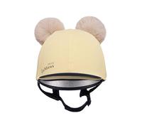 LeMieux Mini Double Pom Hat Silk - Detachable Pom Poms - Mimosa