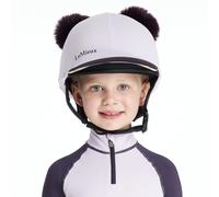 LeMieux Mini Double Childrens Pom Hat Silk - Lilac