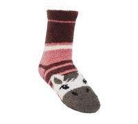 LeMieux Mini Fluffy Childrens Character Socks - Andalusian Pony Cranberry