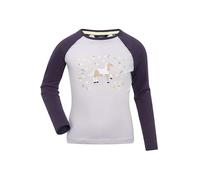 LeMieux Mini Jamie Lemon Long Sleeve Top - Super Soft Brushed Cotton - Playful Pony Appliqué - Lilac - 7-8 Years
