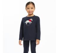 LeMieux Mini Jessie Long Sleeve Top - Navy - Size: Age 3