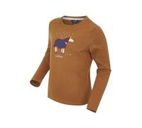 LeMieux Mini Jessie Long Sleeve Top - Relaxed Fit - 100% Cotton - Ginger - 9-10 Years