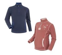LeMieux Mini Mari Micro Fleece Navy Soft and Relaxed Fit Fleece Top, Navy, 7-8 Years