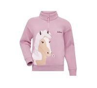 LeMieux Mini Quinn Childrens Quarter Zip Sweat - Fondant